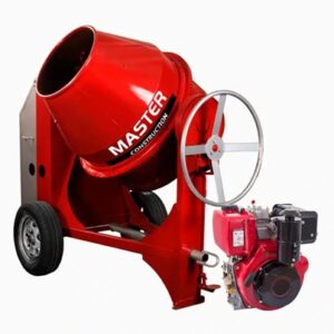 Mezcladora de Concreto Master 2 Bultos con Motor 9 y 10 hp Disel -Gasolina