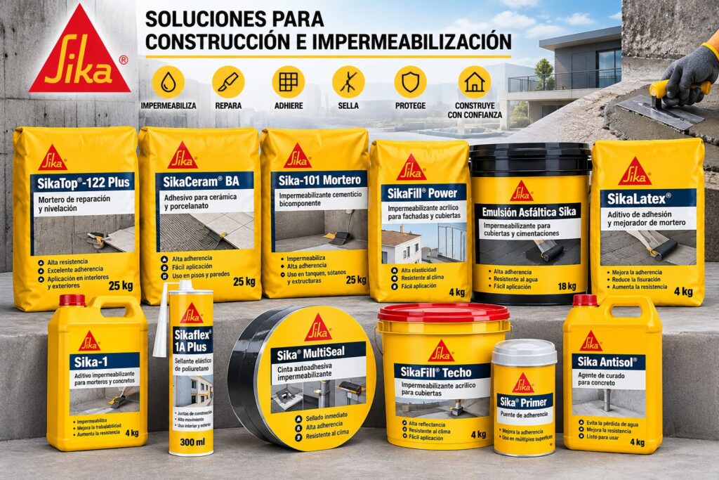 Productos Impermeabilización